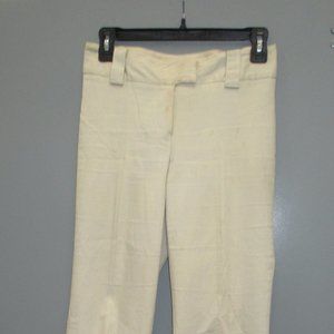 Vintage Spring Street Women's Pants Size 5 Beige 96% Cotton Pants Made in USA